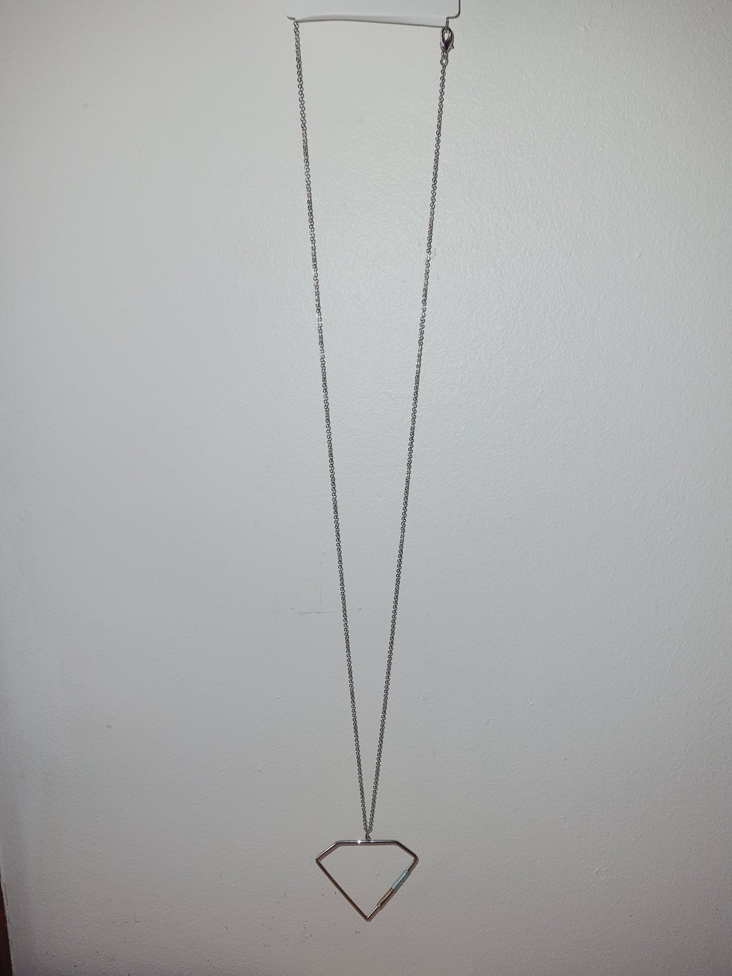 Sautoir argent