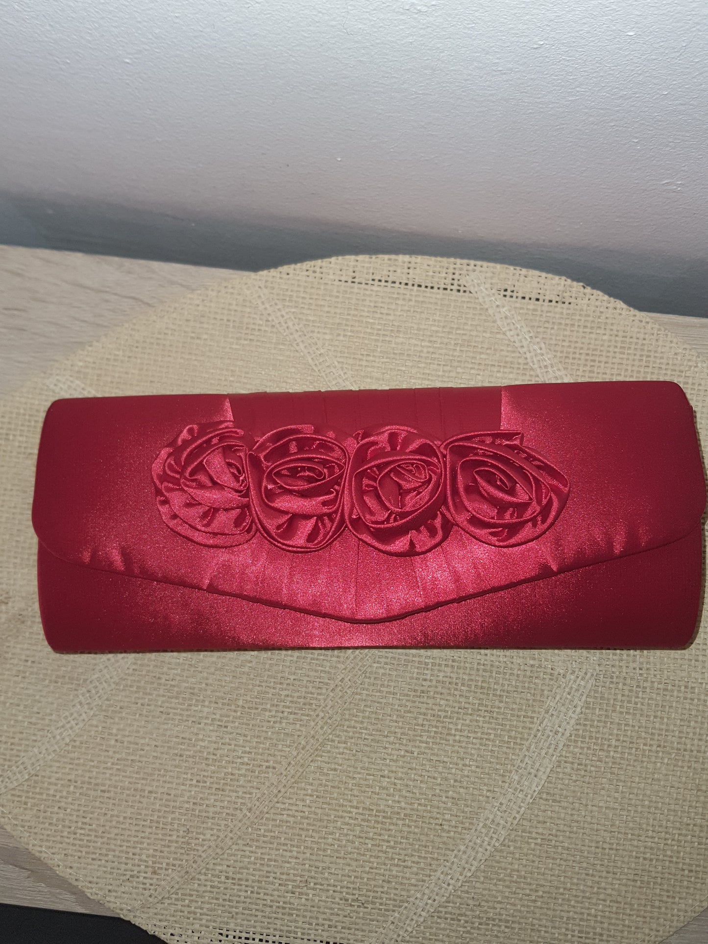 Pochette de soirée fleurs